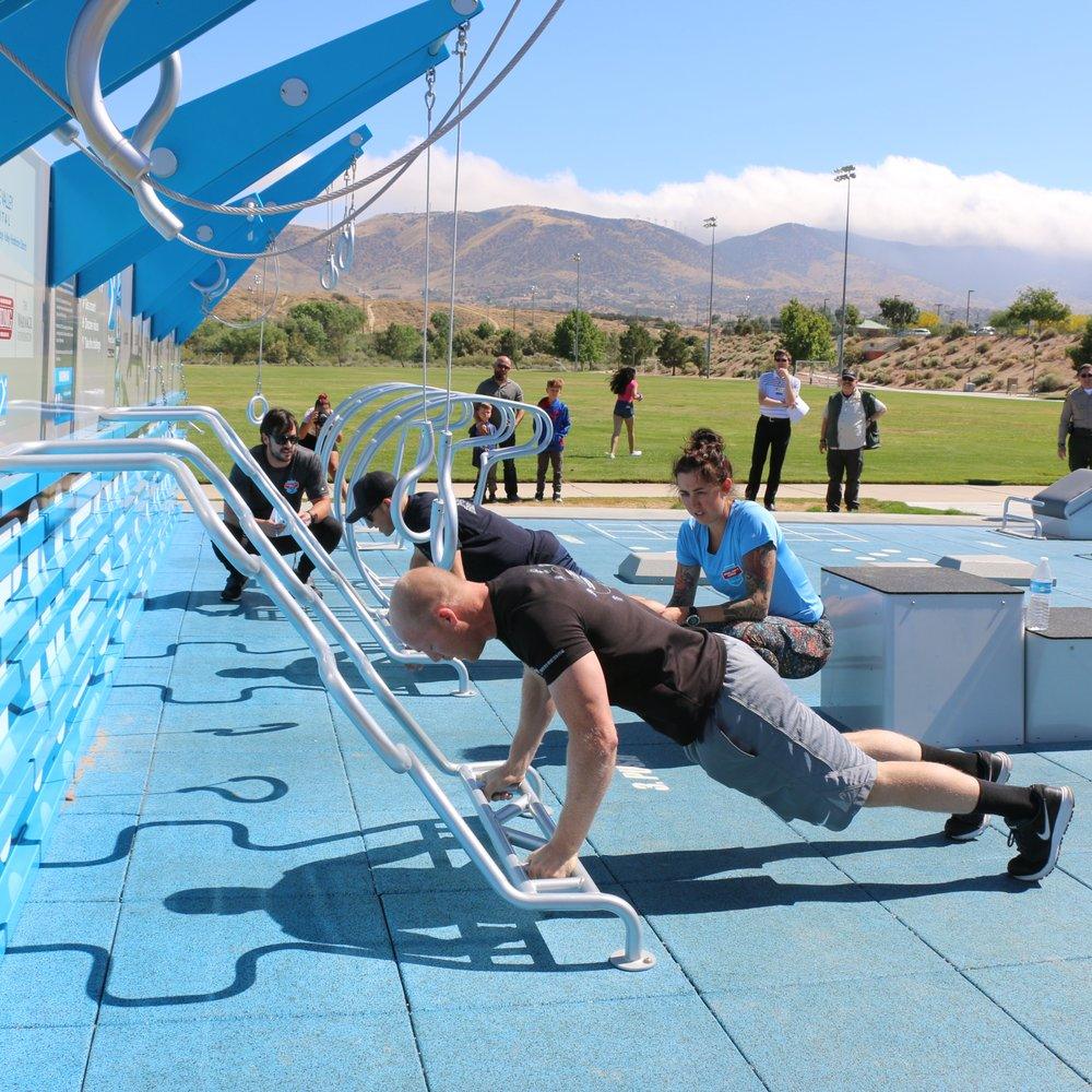 Revamp Your Outdoor Gym with Blue Rubber Tiles