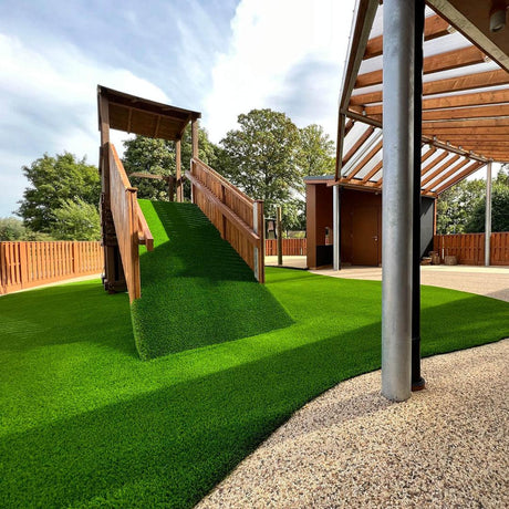 Discover the Benefits of Artificial Play Grass for Safe and Fun Play Areas