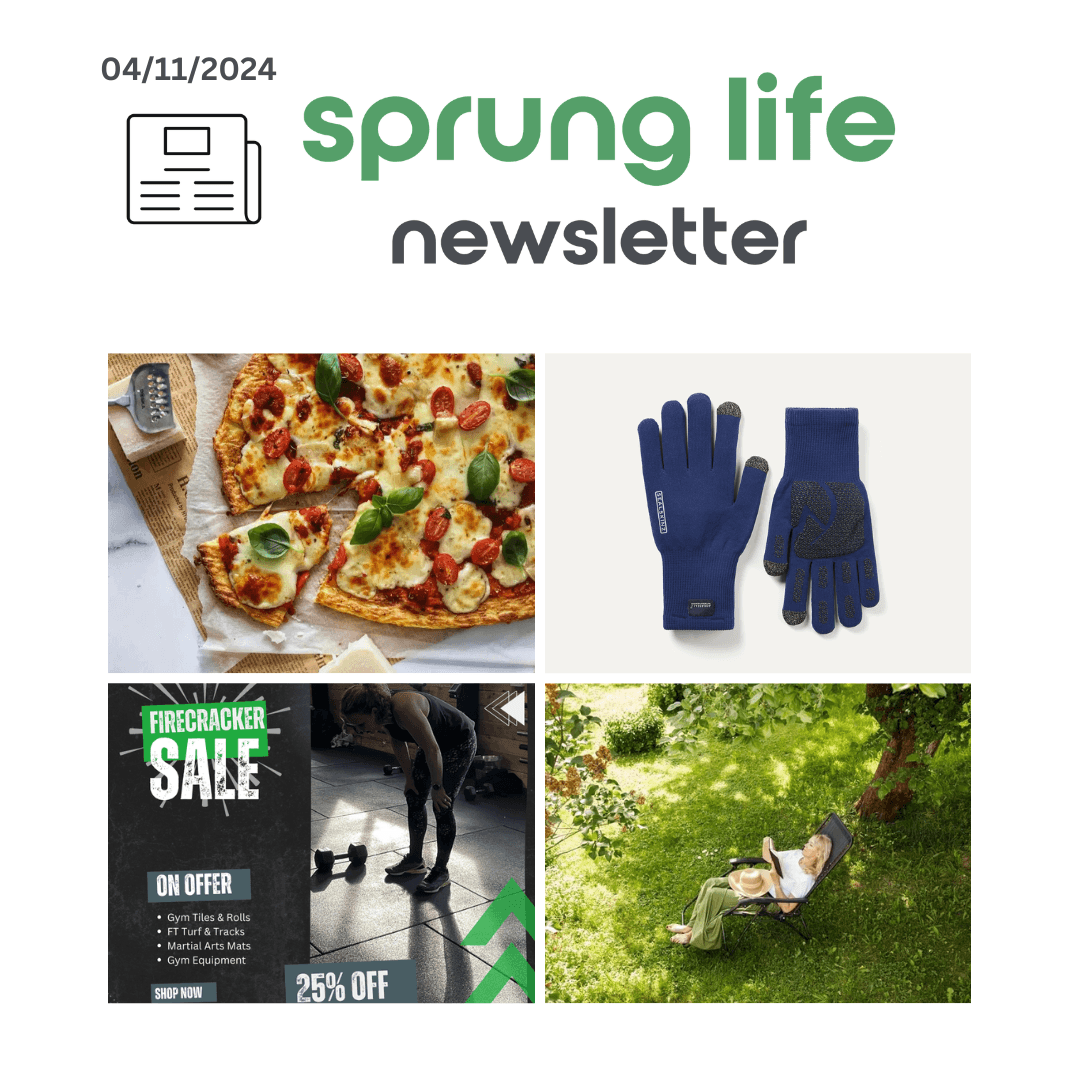 Sprung Life Newsletter - 4th November 2024