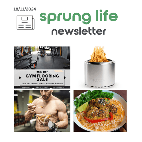 Sprung Life Newsletter - 18th November 2024