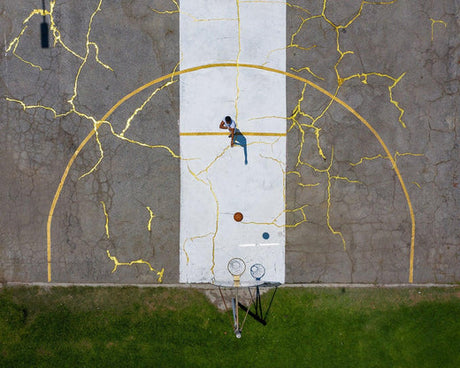 The Art of Kintsugi: Restoring a Basketball Court with Ancient Japanese Techniques