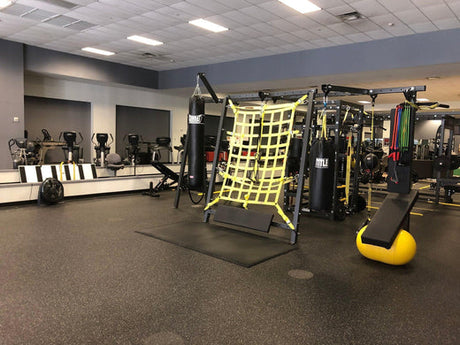 Designer gym flooring