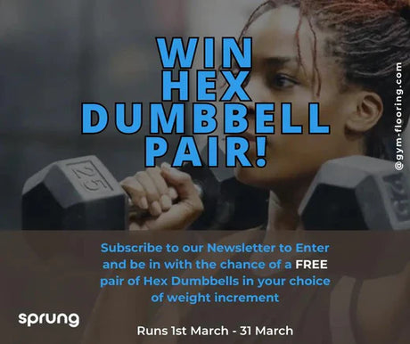 March Madness: Get Premium Hex Dumbbells for Free!