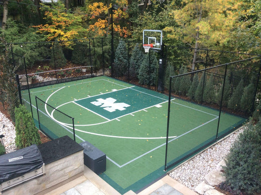 DIY Backyard Basketball Court: Step-by-Step with Modular Tiles