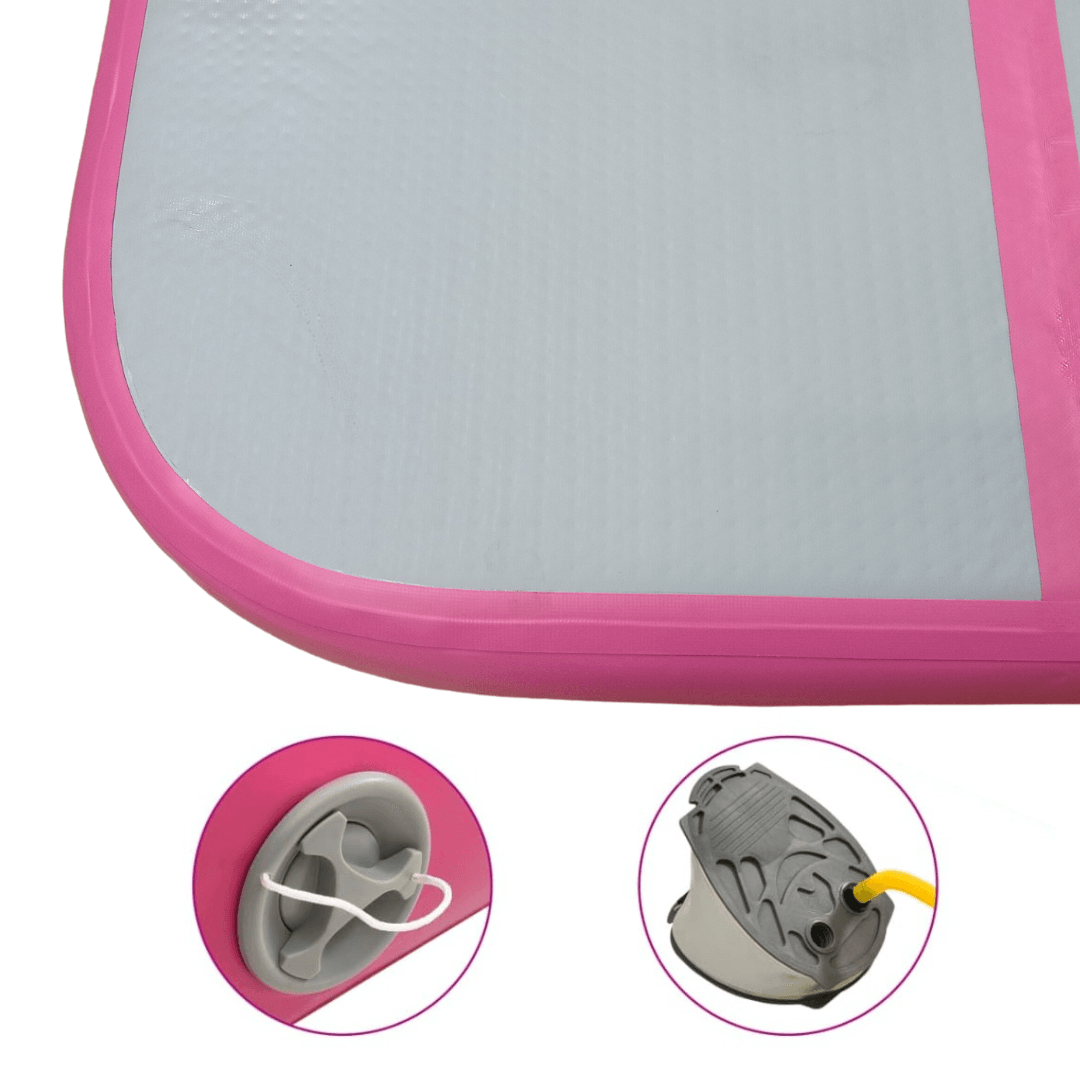 Air track Inflatable Gymnastics Mat with Pump - 300x100cmx10cm - 3 colours FREE SHIPPING Gymnastics Sprung Gym Flooring   