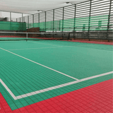 Tennis Court System (Singles) | Includes Court Markings  Sprung Gym Flooring   