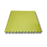 26mm Premium Reversible EVA Tatami Foam Mats - Dual Yellow/Green  Sprung Gym Flooring   