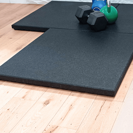 Acoustic Gym Tiles - 63mm - DECIBEL COLLECTION - Gym Matting  Sprung Gym Flooring   