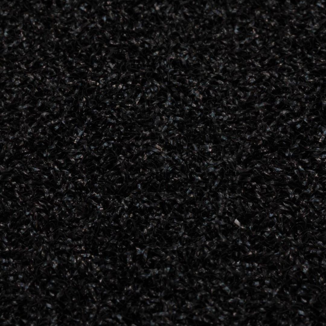 Indoor Gym Turf - 2m Wide Sprint Track GymFloors 10m Black 