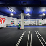 30mm Sprung PRO Interlocking Gym Tiles - Connection Inserts Included GYM FLOORING GymFloors   