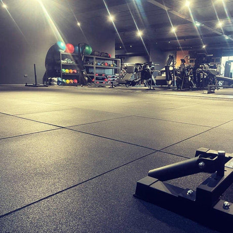 20mm Sprung PRO Gym Flooring - Highest Rated in UK - Heavy Duty - Smooth Top Surface - Premium quality GYM FLOORING GymFloors