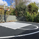 Basketball Court Flooring System - Half Court | Includes Court Markings  Sprung Gym Flooring   