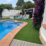 Swimming Pool Surround Synthetic Grass  Sprung Gym Flooring   