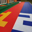 Modular Multi Sport Playground Tiles Sports Flooring GymFloors   