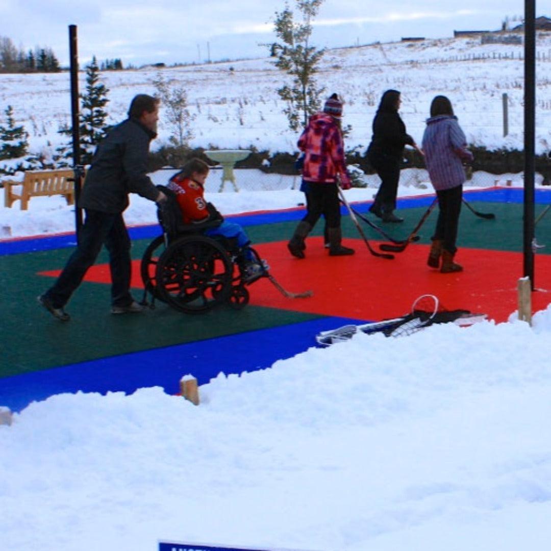 Multisport Modular Tile System | Wheelchair Sports Sports Flooring Sprung Gym Flooring   