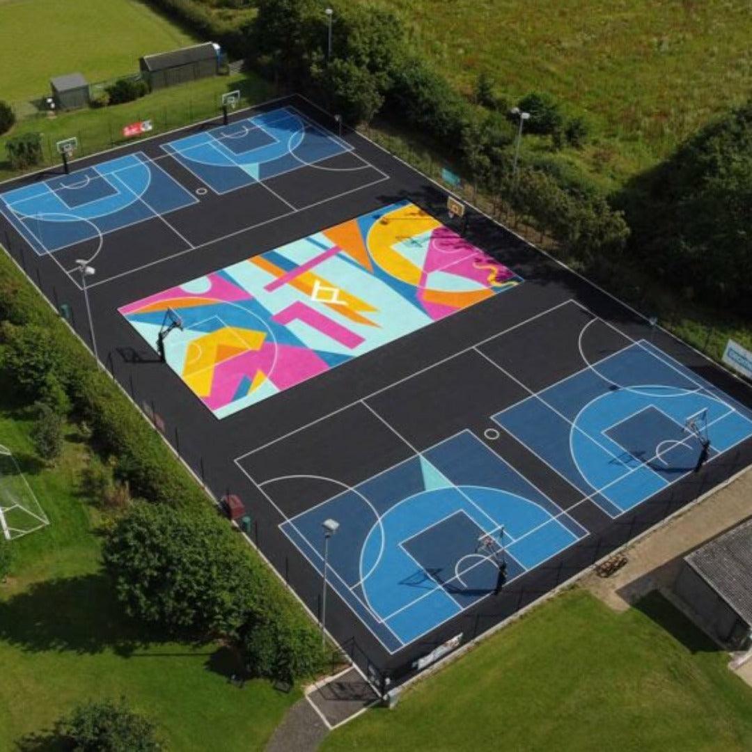 MUGA Surfacing - Multi Purpose Games Area Flooring Sports Flooring GymFloors   