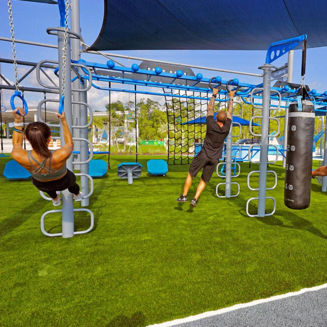 Maximize Your Outdoor Gym Potential with High-Performance 2m Wide Turf Flooring Sprint Track GymFloors