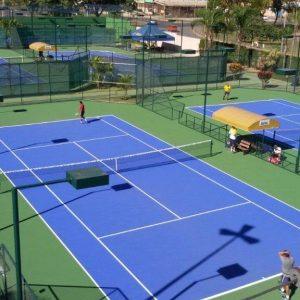 Padel Court Flooring - Modular Tile System Modular Tiles Sprung Gym Flooring   