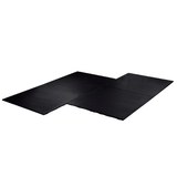 Sprung Konnecta Velvet Black Premium Gym Flooring Mats - 20mm GYM FLOORING GymFloors