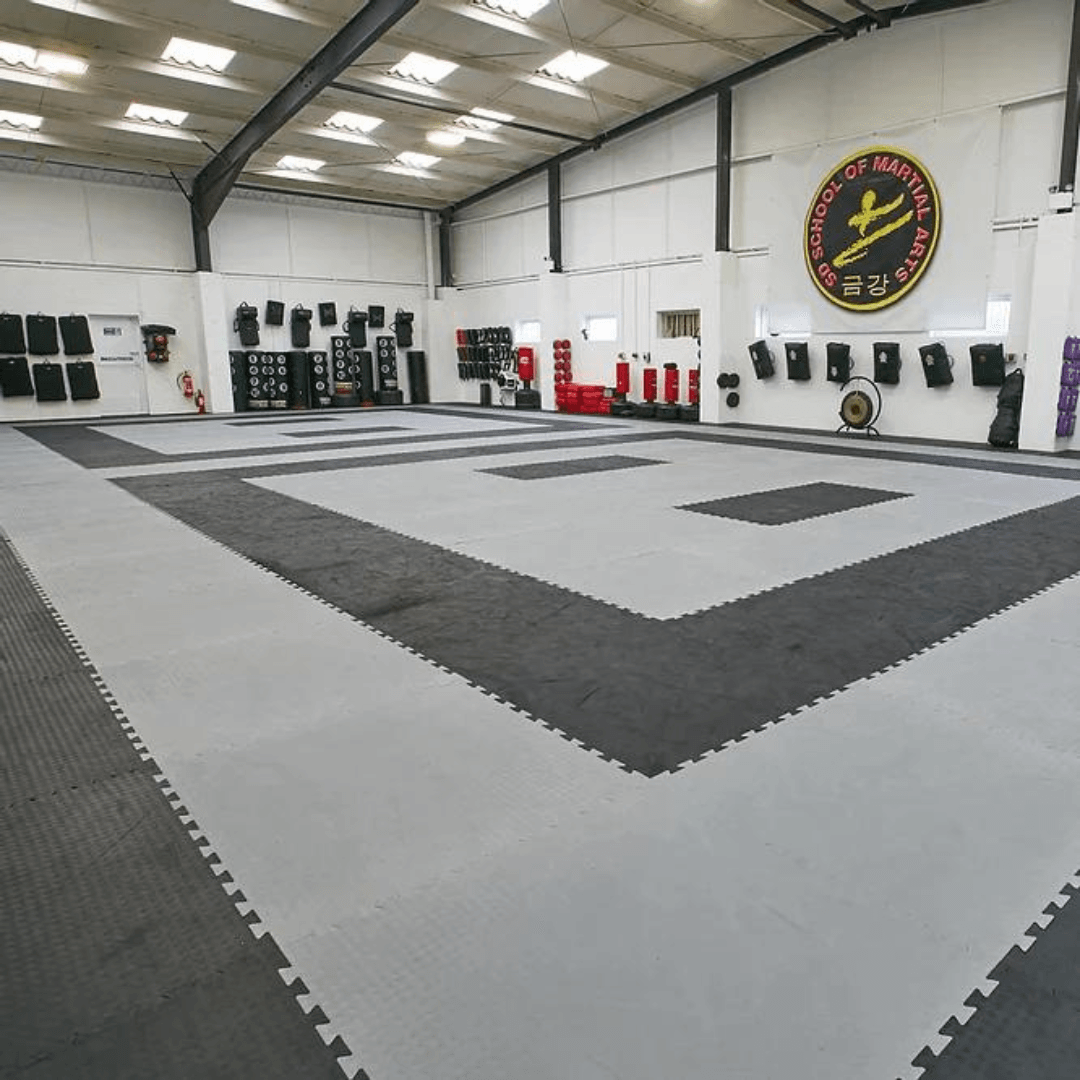 40mm Premium Taekwondo Mats  Sprung Gym Flooring   