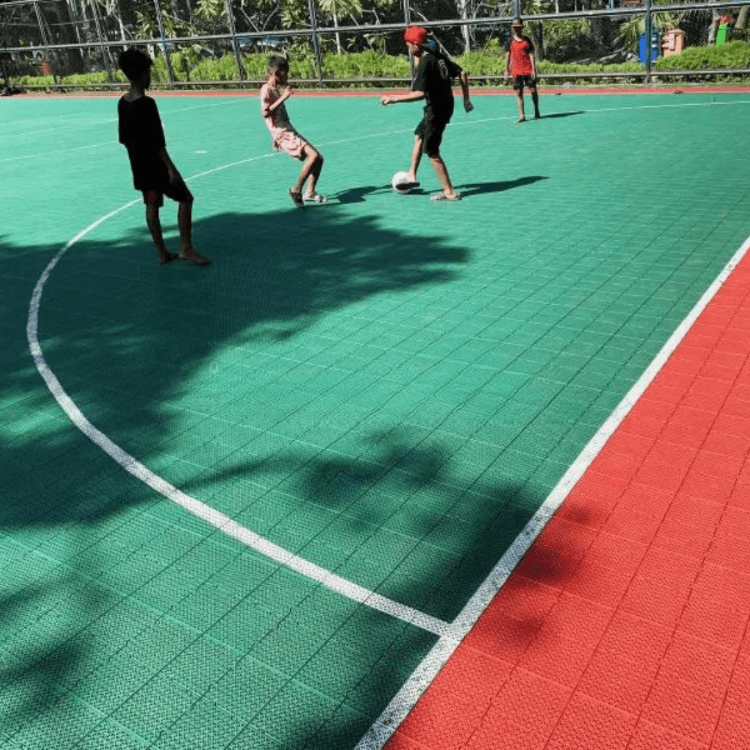 Futsal Outdoor Court System | Includes Court Markings Sports Flooring GymFloors   