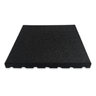 Rubber Slab Pavers | Golf Facilities - 30mm Thick Playground Tiles Sprung Gym Flooring Black - *PRE-ORDER - MID FEB*