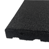 Cable Car Station Rubber Flooring Tiles - Black Forest - 40mm | Winter Sports Collection  Sprung Gym Flooring   