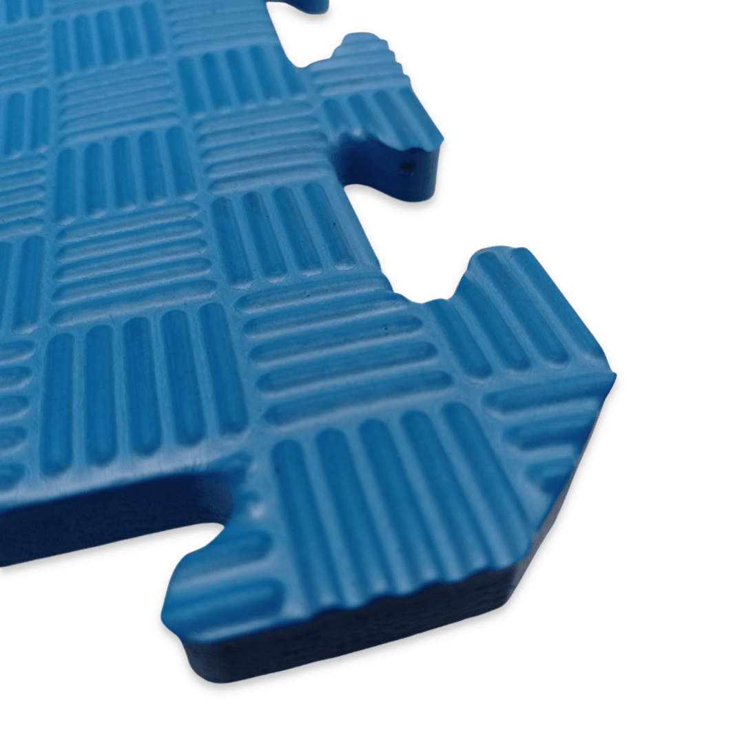 Foam Play Mats - 5 Colours - 13mm  Sprung Gym Flooring Blue  