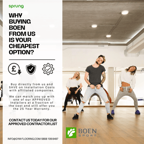 BOEN Actiflex Dance Studio Flooring Sports Flooring Boen   