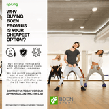 BOEN - Boflex Olympia Sprung Sports floor Sports Flooring Boen   