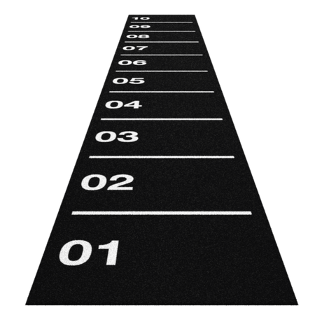 Sprung CORE Sprint Track with Markings - 2 Sizes | 3 Colours sprint track GymFloors Black 1m x 10m 