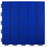 Tennis Court System (Singles) | Includes Court Markings  Sprung Gym Flooring Dark Blue  