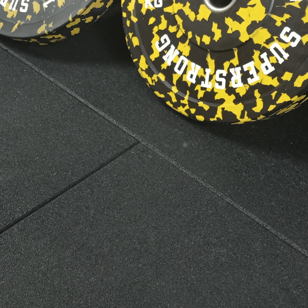 Acoustic Gym Tiles - 43mm - DECIBEL COLLECTION - Gym Flooring Foam Mats Sprung Gym Flooring   