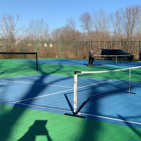 Pickleball Court System | Includes Court Markings  Sprung Gym Flooring   