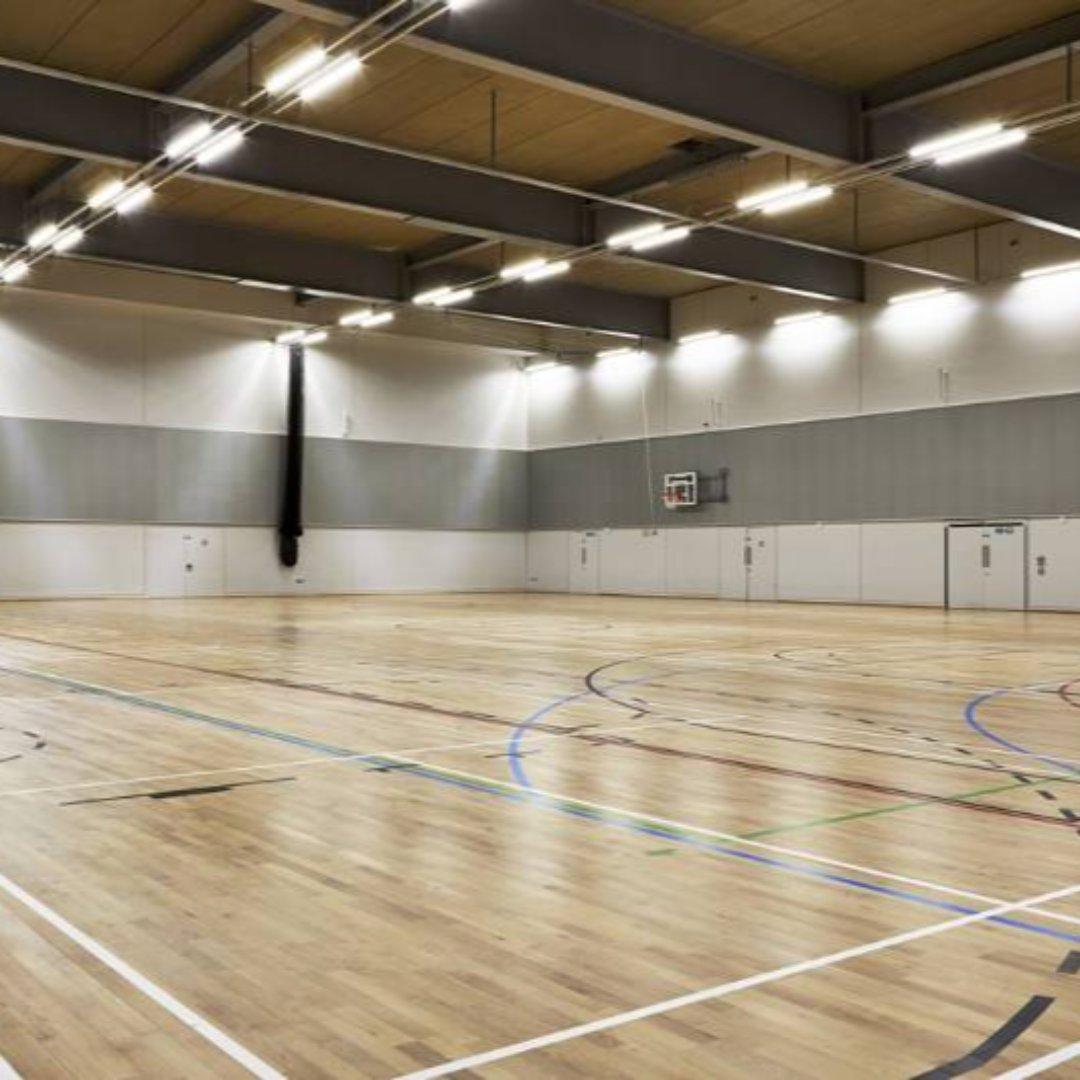 Hockey Skirting - Solid Beech Sports Skirting for Multipurpose Sports Halls  Sprung Gym Flooring   