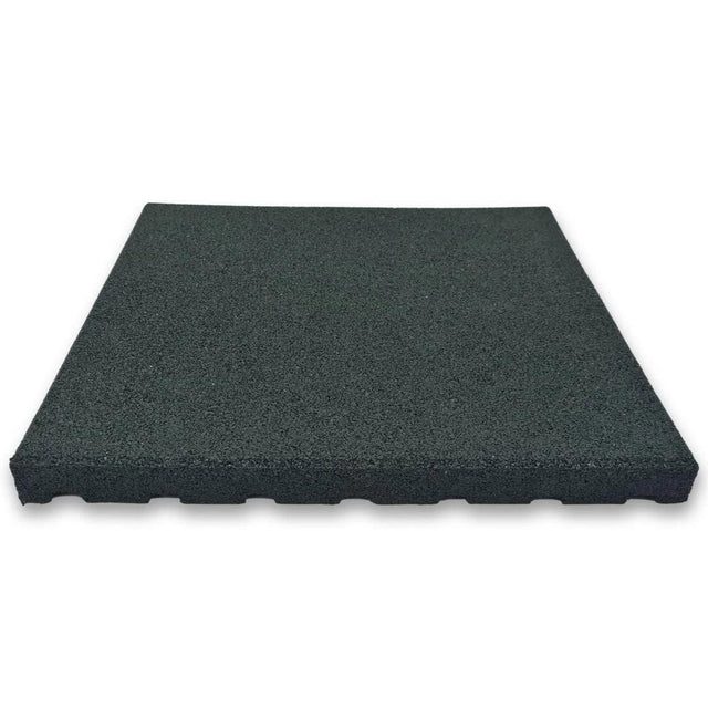 SURPLUS STOCK 30mm Rubber Outdoor Patio Tiles  - Green Playground Tiles Sprung Gym Flooring   