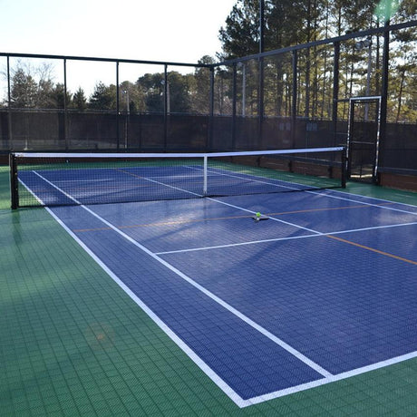 Tennis Court System (Singles) | Includes Court Markings  Sprung Gym Flooring   