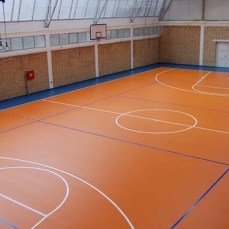 Sprung Vinyl Sports Flooring 6 mm Vinyl Sports Flooring Sprung   