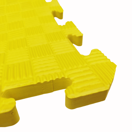 Foam Play Mats - 5 Colours - 13mm  Sprung Gym Flooring Yellow  