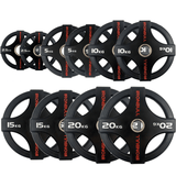 Quad-Grip Weight Plates Weights SuperStrong Fitness   