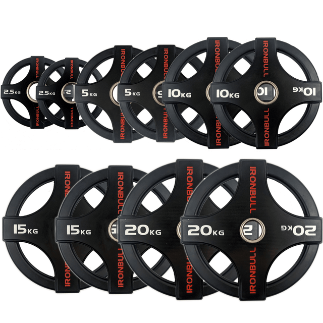 Quad-Grip Weight Plates Weights SuperStrong Fitness   