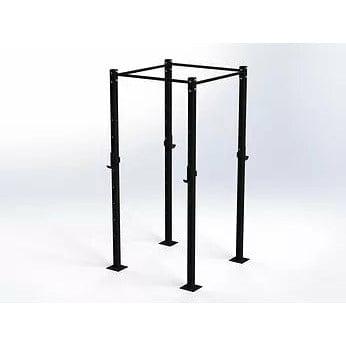 Free Standing Squat Rack Rig  SuperStrong Fitness 2 Bay Black 