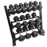 Hex Dumbbell Racks 2 Tier/3 Tier Dumbbells SuperStrong Fitness   