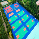 Modular Sports Court Flooring | Multiuse Sports Modular Tiles Sprung Gym Flooring   