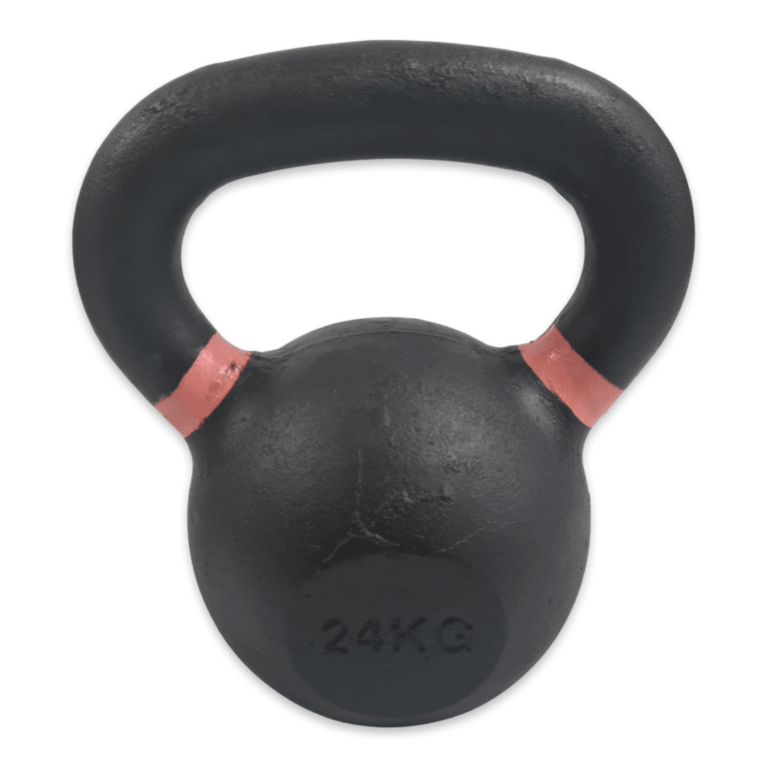 SuperStrong Cast Iron Kettlebells Free Weights SuperStrong Fitness 24kg  