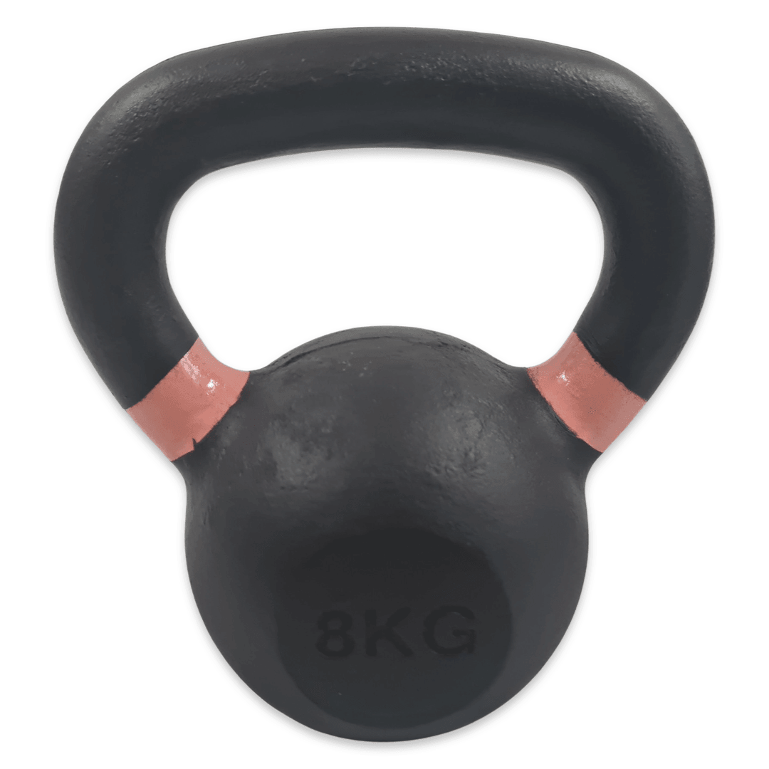 SuperStrong Cast Iron Kettlebells Free Weights SuperStrong Fitness 8kg  