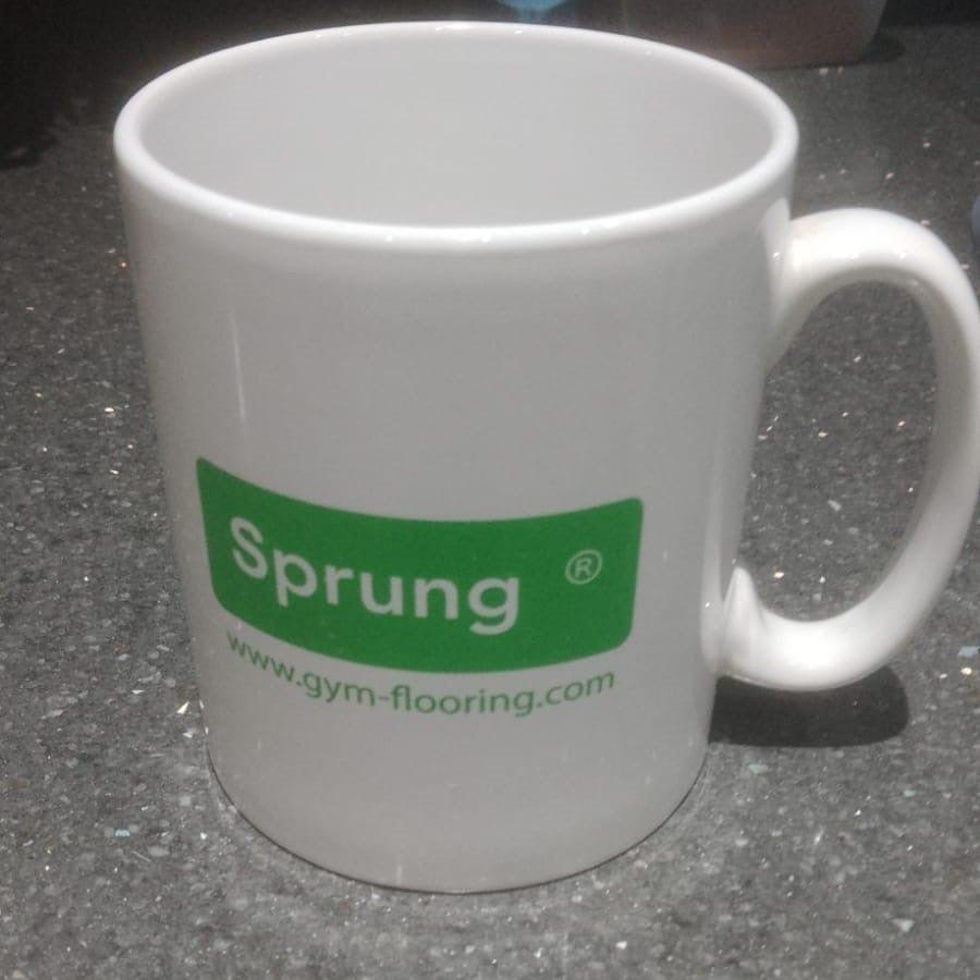 Sprung Gym Flooring Mug  Sprung Gym Flooring   