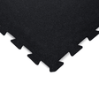 DISCONTINUED STOCK - 6mm Black Puzzle Interlocking Gym Flooring Jigsaw Mats - 1m x 1m GYM FLOORING Sprung Gym Flooring Default Title