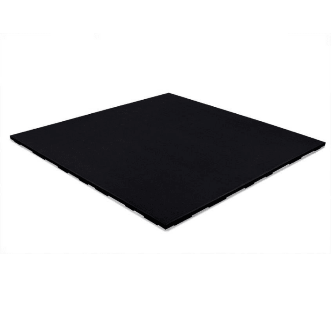 Sprung Konnecta Velvet Black Premium Gym Flooring Mats - 20mm GYM FLOORING GymFloors   