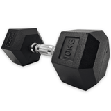 Hex Dumbbells Dumbbells SuperStrong Fitness 10kg Hex Dumbbell Pair  